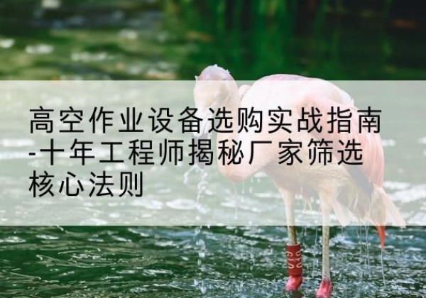 元宝山剪叉式升降机厂家-高空作业设备选购实战指南-十年工程师揭秘厂家筛选核心法则